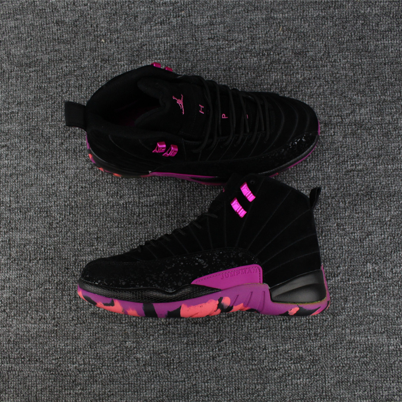 Women's Running weapon Air Jordan 12 Shoes 002